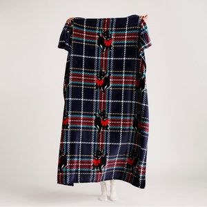 NEW Vera Bradley Plush Throw Blanket - Scottie Dog